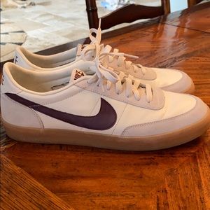 Nike Killshot two with maroon swoosh size 13